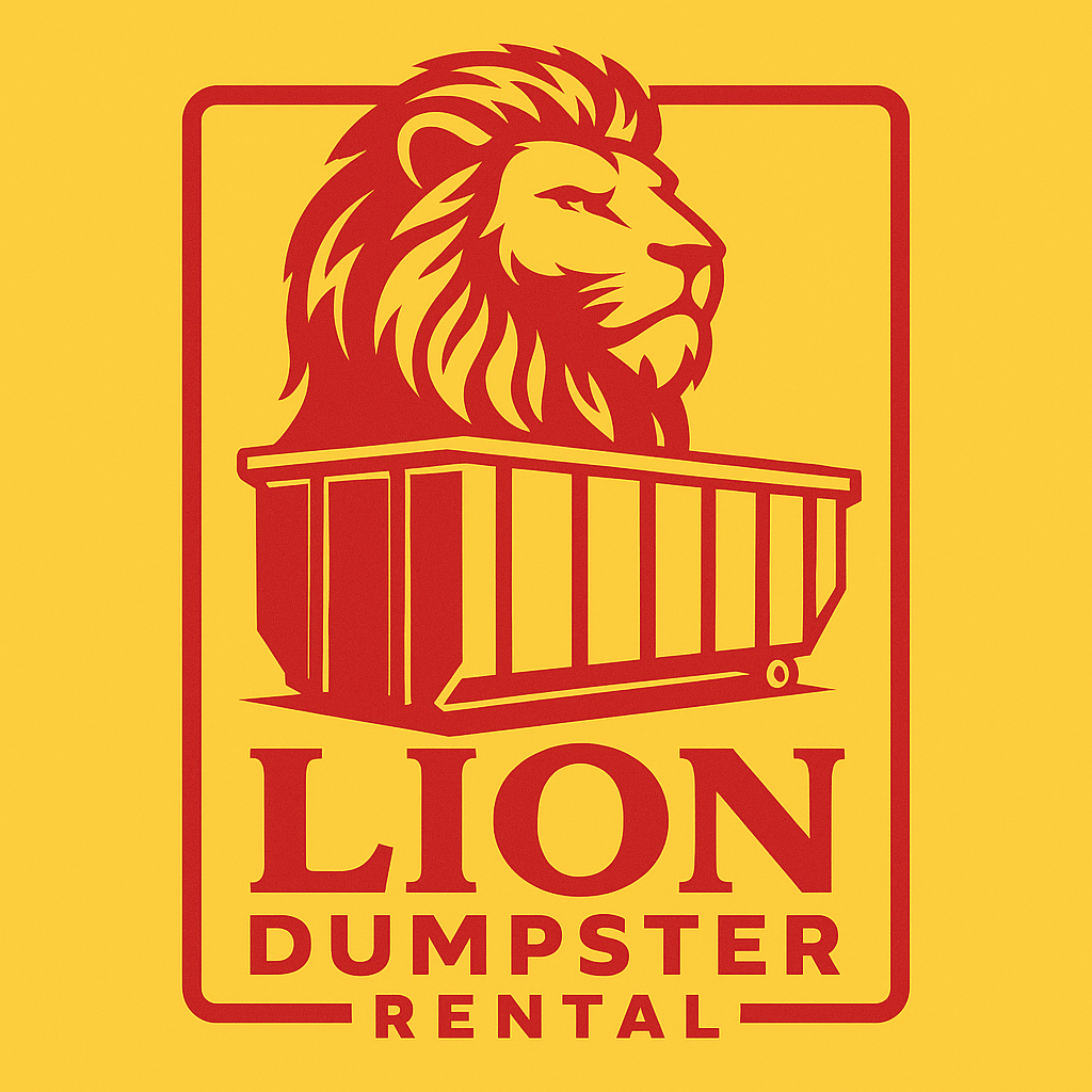 Lion Dumpster Rental Houston Logo